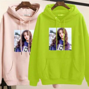 Peach Graphic Hoodie