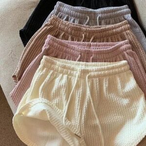 Pastel Cotton Lounge Shorts