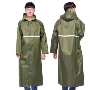 Heavy Duty Olive Green Industrial Rain Suit
