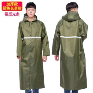 Heavy Duty Olive Green Industrial Rain Suit